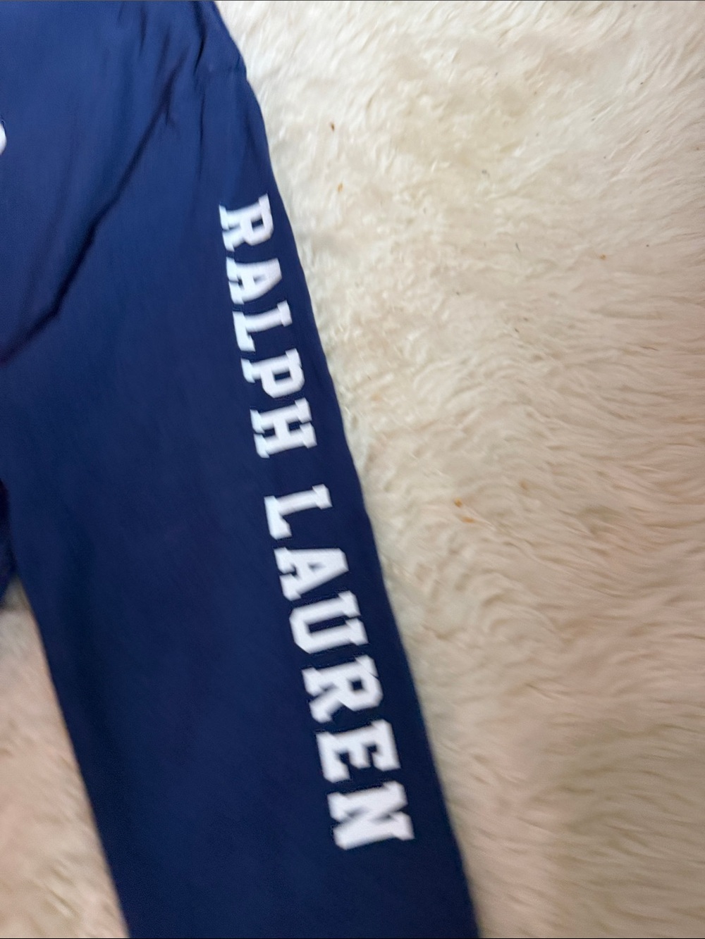Polo by Ralph Lauren Navy Long-Sleeve 'POLO' Logo Tee - Picture 4 of 6